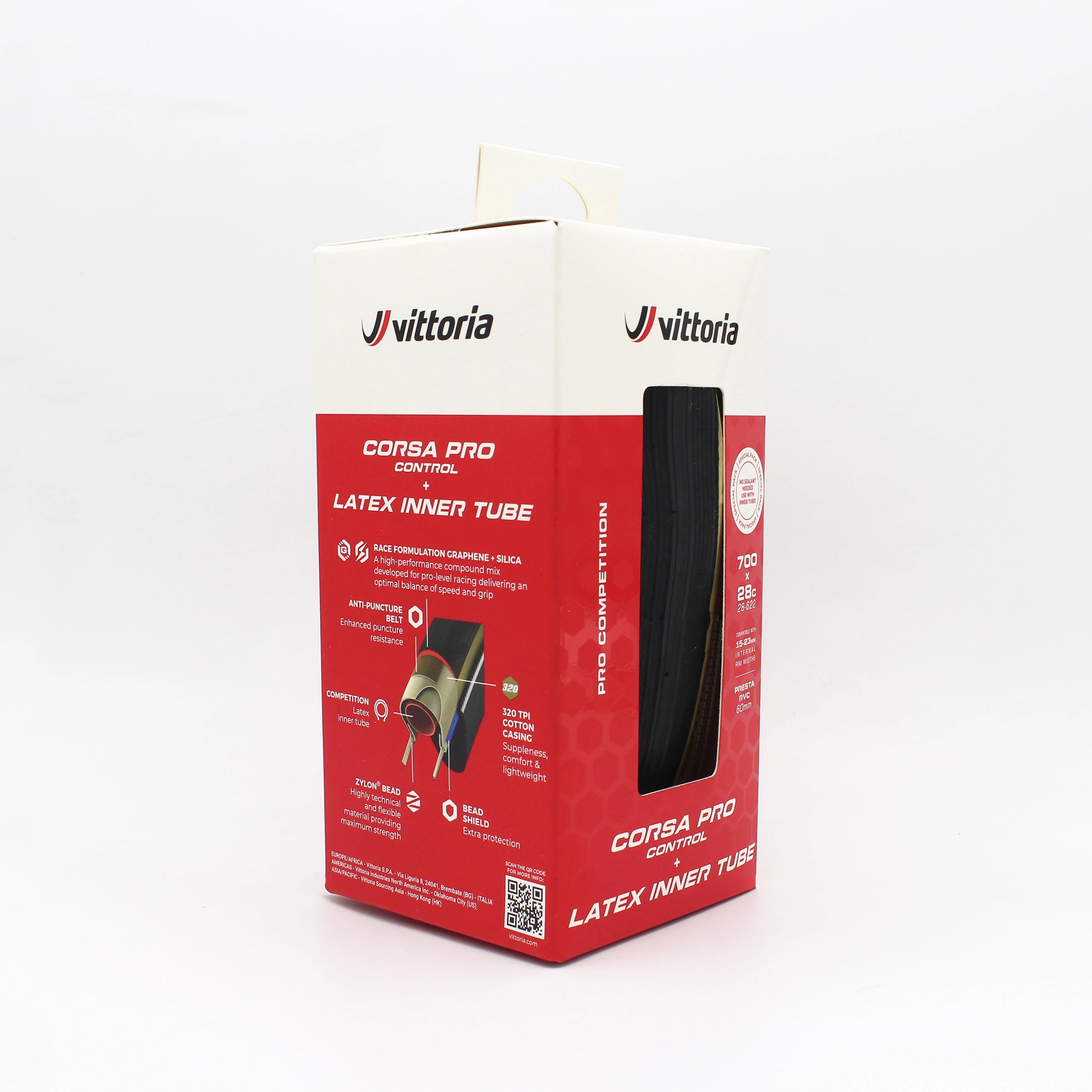 Corsa PRO Control + Camera d'aria in lattice
