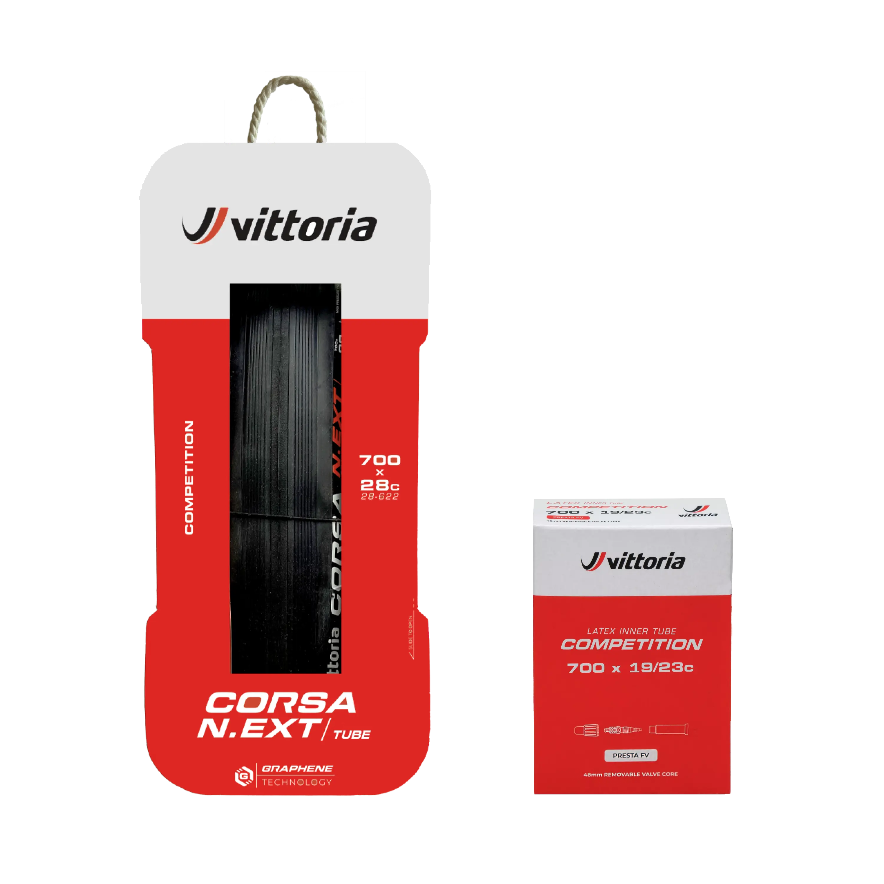 Corsa N.Ext + Competition Latex inner tube Bundle