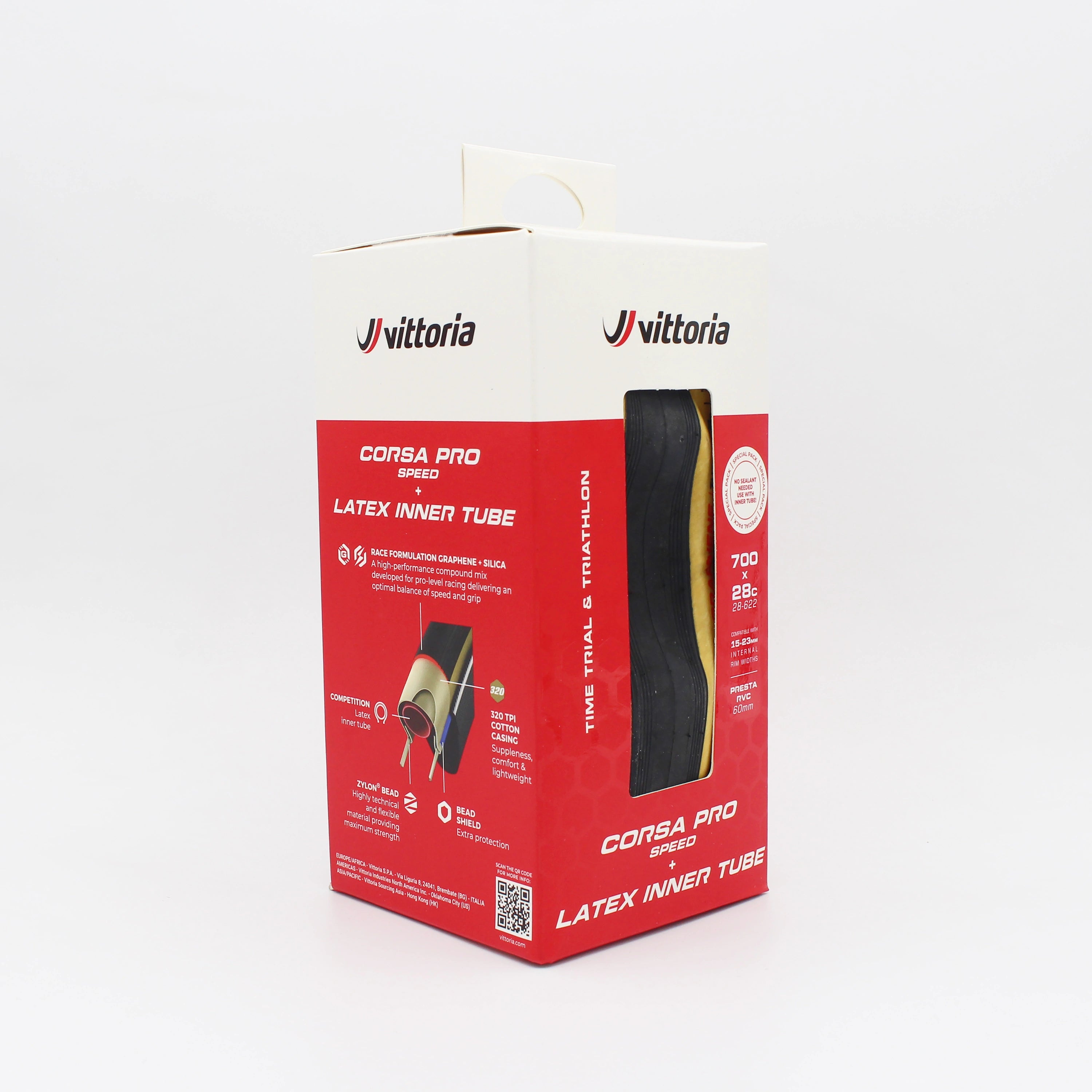 Corsa PRO Speed + Camera d'aria in lattice